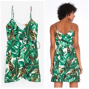 NWT Farm Rio Max Amazonia Wrap Mini Dress